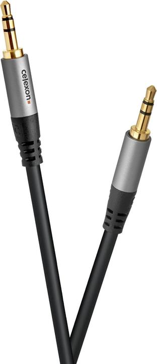 Celexon 3,5mm Stereo Klinke Audiokabel 5,0m - Professional Line (5 m)