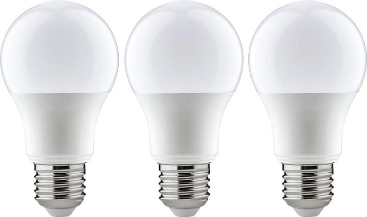 Produktbild Paulmann Allgebrauchslampe 3er Set (E27, 8 W, 806 lm, 3 x, F)