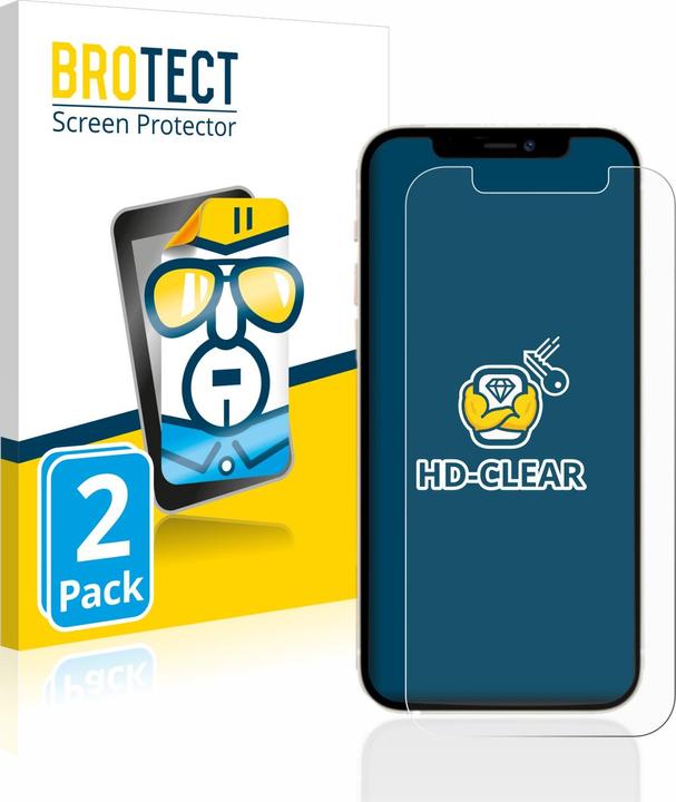 BROTECT Protection Clair (2 pièce(s), Apple iPhone 12)