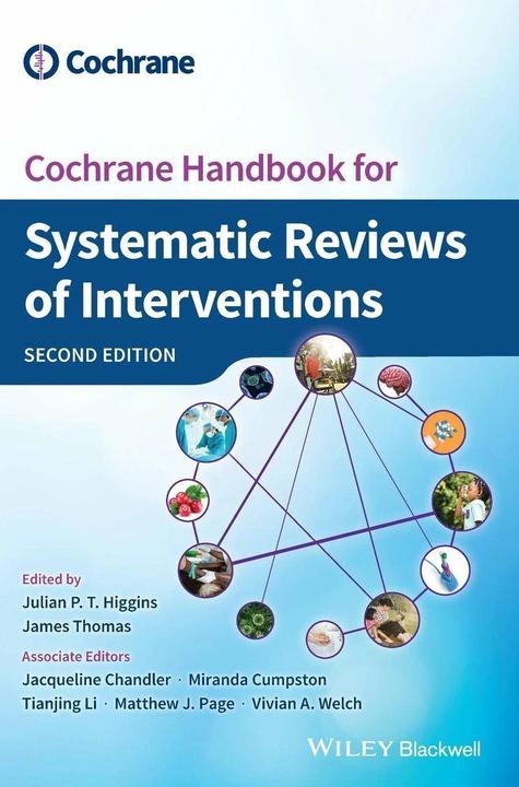 Produktbild Cochrane Handbook for Systematic Reviews of Interventions (Englisch, Julian P. T. Higgins, James Thomas, Miranda Cumpston, Tianjing Li, Jacqueline Chandler, 2019)