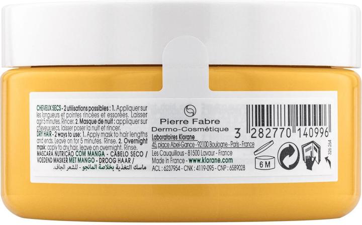 Actual product image Klorane Nourishing mask with mango (150 ml)