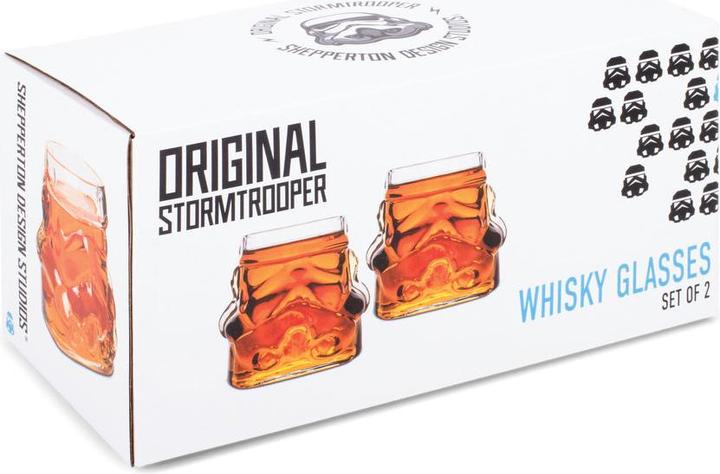 Image du produit Thumbs Up Original Stormtrooper pack 2 verres à whisky (3 dl, 2 x, Verre à whisky)
