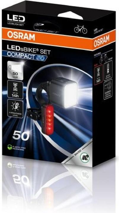 Immagine prodotto Osram Set di luci per bicicletta a LED (110 lm)
