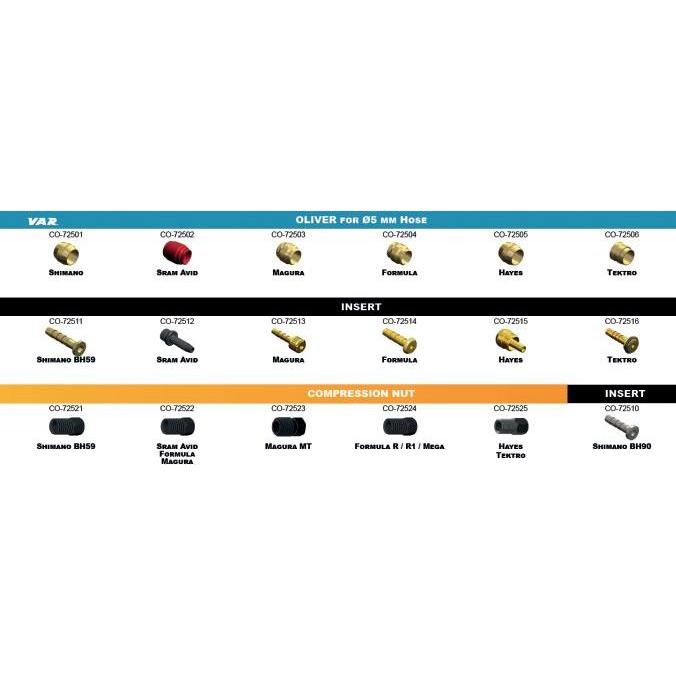Thumbnail - VAR, Zubehör Velobremsen