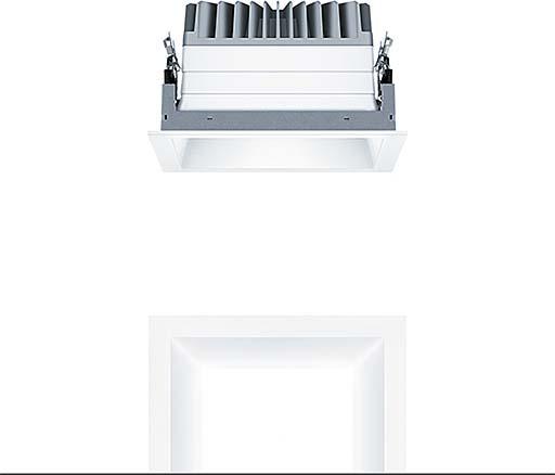 Zumtobel ZUMT LED-Deckeneinbaustrahler (1766 lm)