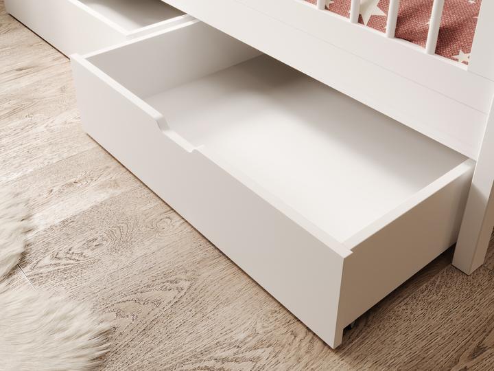 Produktbild ADRK Furniture Kinderbett Flora mit Matratze (200 x 90 cm)