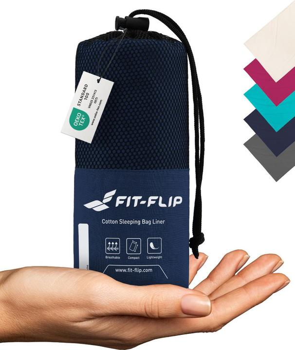 Fit-Flip Hüttenschlafsack (220 cm)
