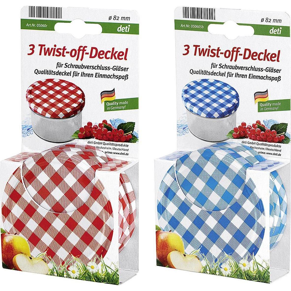Deti Twist-off-Deckel 3er Set (1 Stk., 0.47 l) (05060)