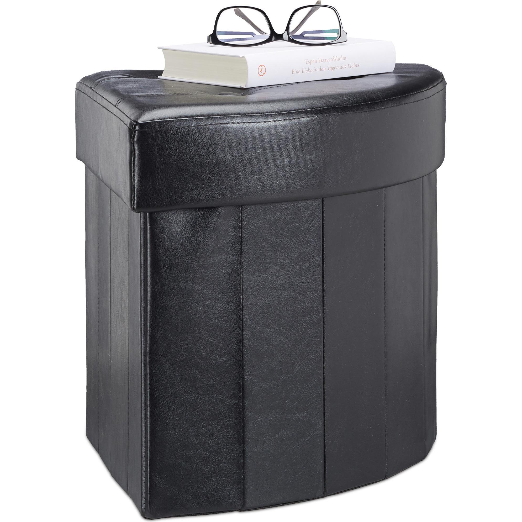 Relaxdays, Hocker + Pouf, Hocker