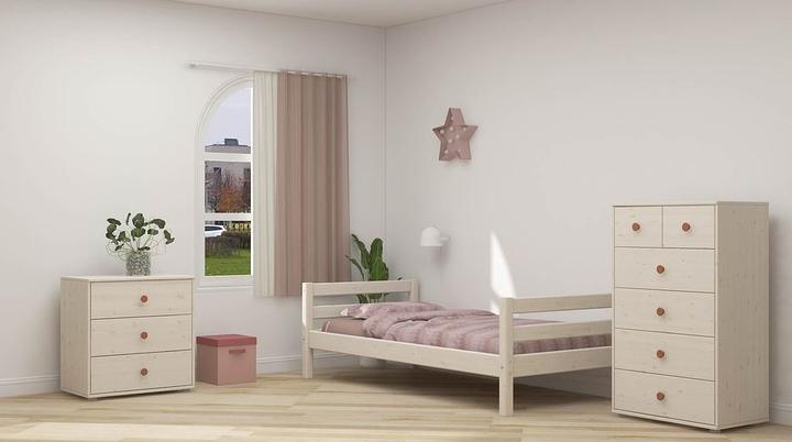 Produktbild Flexa Kommode Classic mit 3 Schubladen (72 x 44.50 x 74.50 cm)