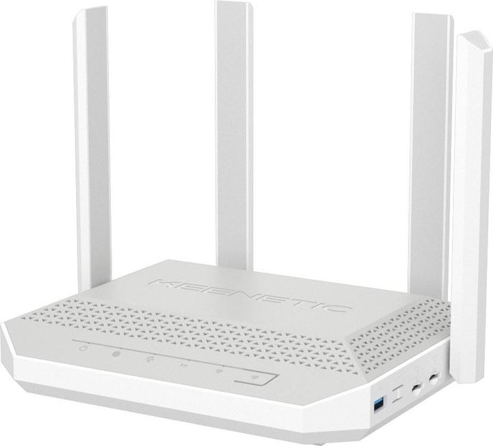 Keenetic Hopper 4G+ Router Mesh 4G Wireless AX 3000Mbps Dual-Band Bianco