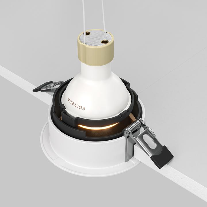 Produktbild Maytoni Share Downlight, Einbauleuchte GU10 Gold-Weiss Ø86mm (GU10)