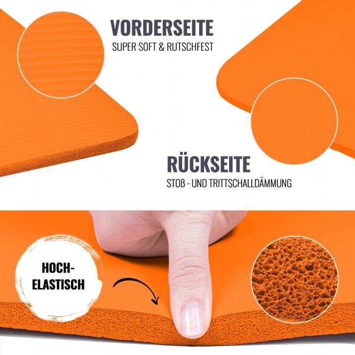 Produktbild Gorilla Sports Yogamatte (15 mm)