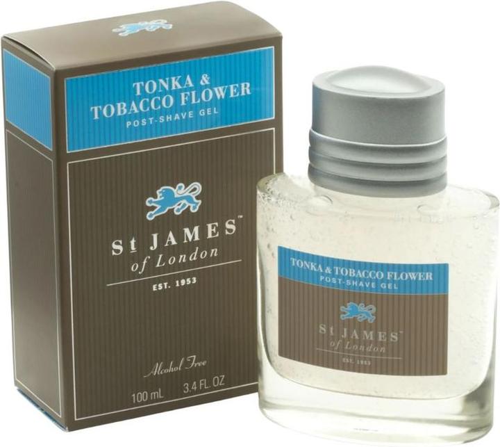 Immagine prodotto St. James of London Gel dopobarba ai fiori di Tonka e Tabacco (Gel dopobarba, 100 ml)