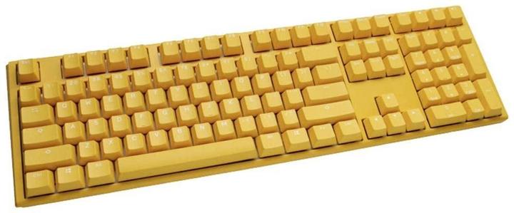 Ducky One 3 yellow gaming keyboard, RGB LED - MX-Clear (DE, Cable)
