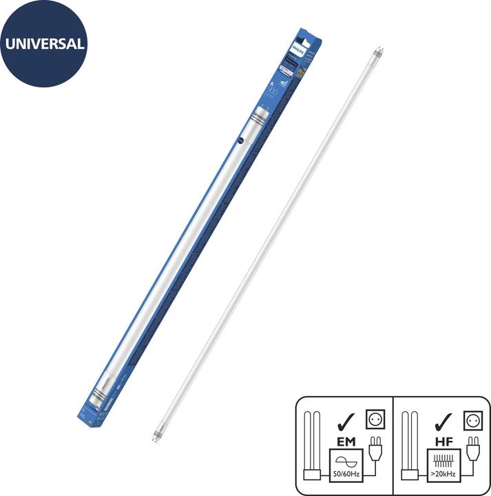 Produktbild Philips weiss (G13, 8 W, 900 lm, 4 x, E)
