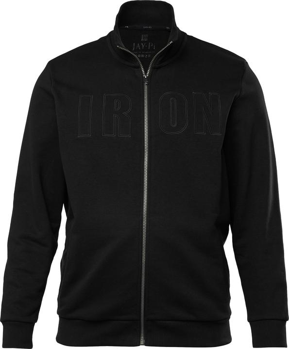 Produktbild Jay-Pi Sweatjacke, Bauchfit, Fitness, Badges, bis 7 XL (7XL)