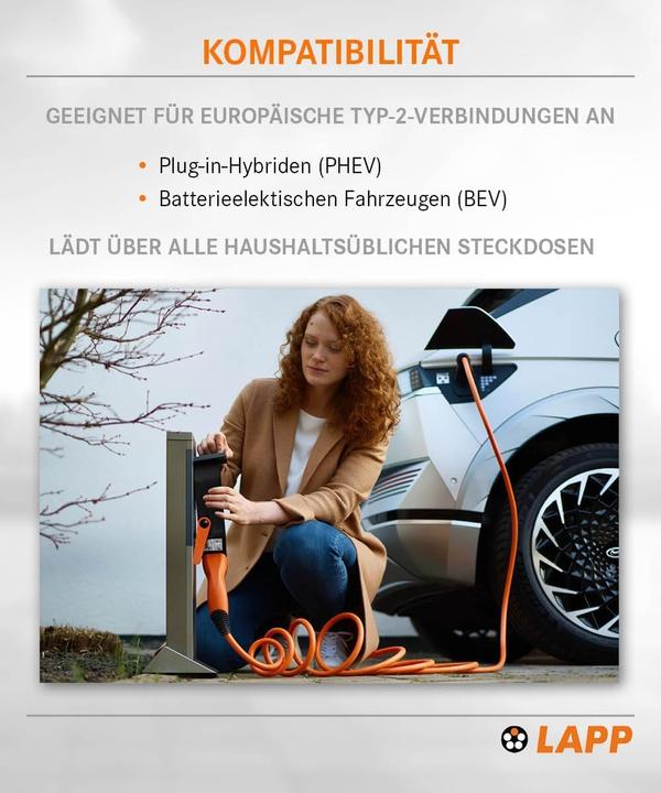 Image du produit Lapp Mobility Dock de mobilité (Type 2, 2.30 kW, 10 A, Type 2)