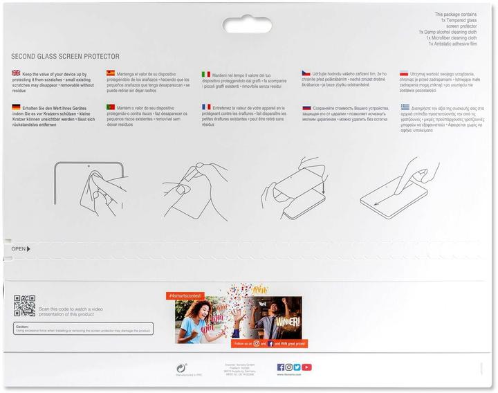 Immagine prodotto 4smarts Secondo vetro 2.5D (1 pz., Apple iPad Air 2019)