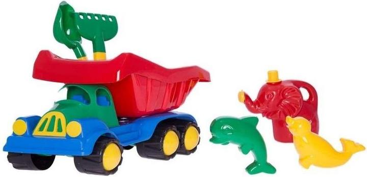 Produktbild Teka Ein grosses Auto mit Sandzusätzen und einer Giesskanne