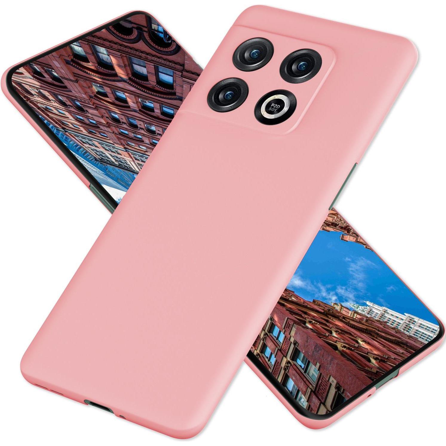 Nalia Extra Dünne Hülle (OnePlus 10 Pro), Smartphone Hülle, Pink