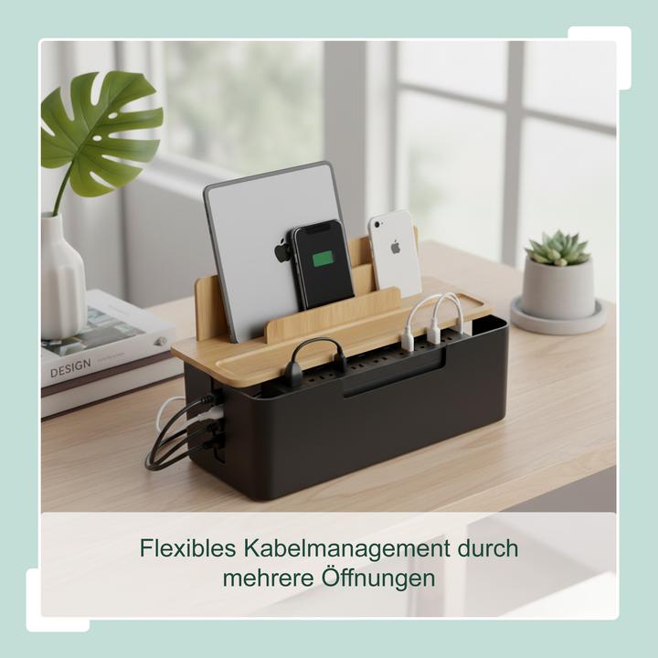 Actual product image Relaxdays cord box