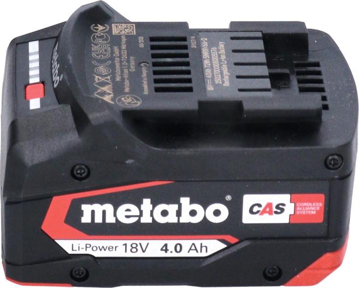 Produktbild Metabo W 18 7-125 Akku Winkelschleifer 18 V 125 mm + 1x Akku 4,0 Ah + metaBOX - ohne Ladegerät (125 mm)