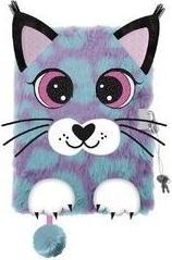 Actual product image St. Majewski Tagebuch mit Vorhängeschloss A5/96K włochacz Ryś (A5)