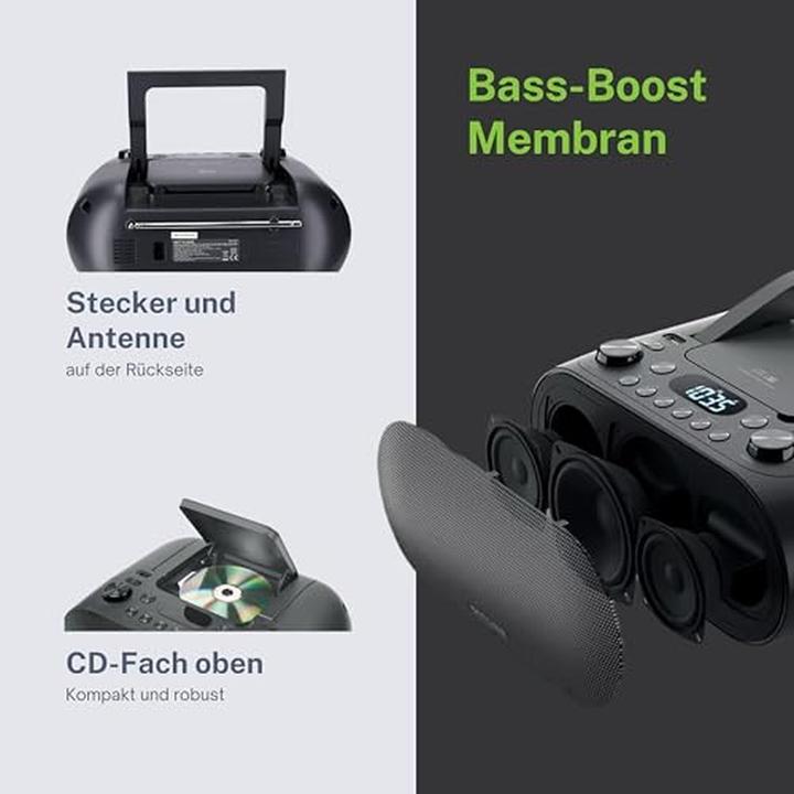 Produktbild Muse M-35 BT Portable Radio with Bluetooth and USB port (FM, PLL, Bluetooth)