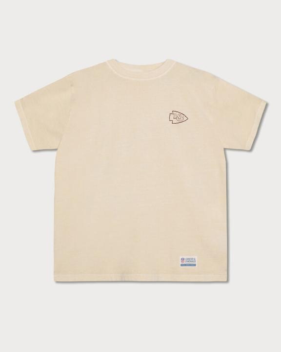Produktbild Lobster & Lemonade Kansas City Chiefs 89 Band T-Shirt cream XL (XL)