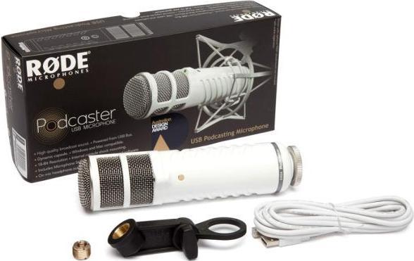 Produktbild RØDE Podcaster USB Mikrofon mit Mikrofonständer
