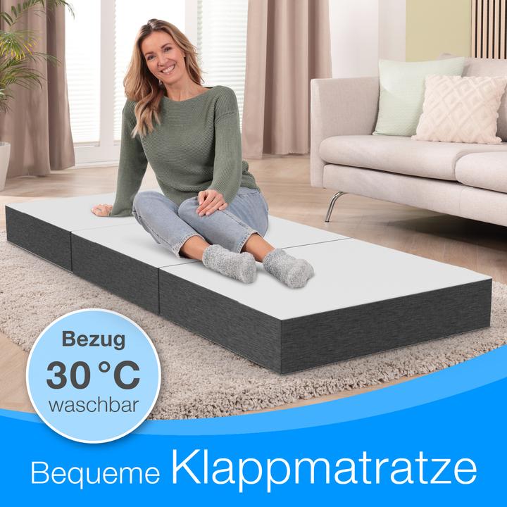 Produktbild Bestschlaf Visko Gästematratze (90 x 200 cm, Schaumstoffkern)
