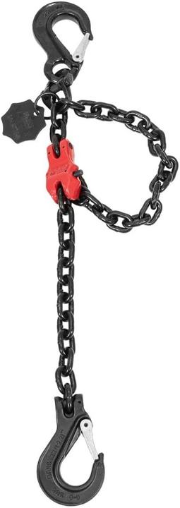 Immagine prodotto Safetex Catena di sollevamento EN818-4 con dispositivo di sicurezza ad artiglio accorciabile 1m WLL2000kg