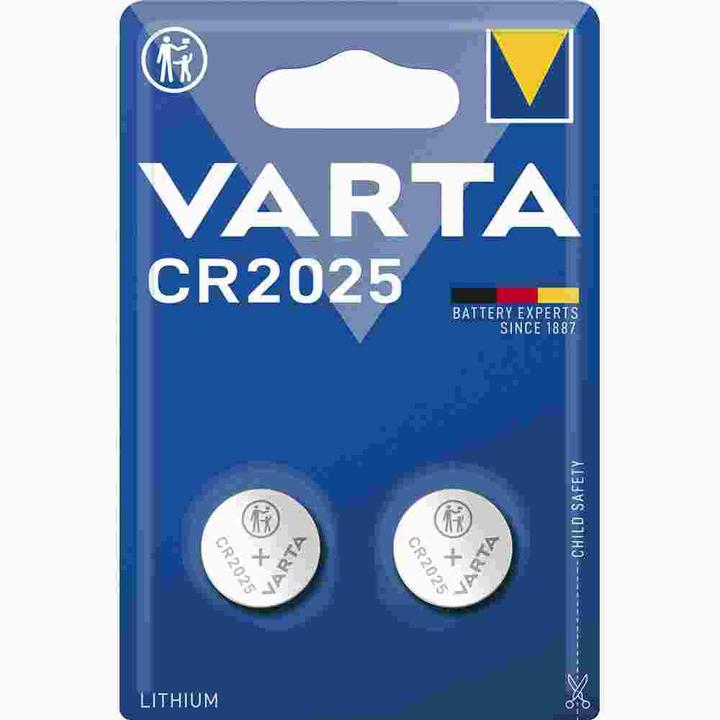 Produktbild Varta Electronics CR2025 (2 Stk., CR2025, 165 mAh)