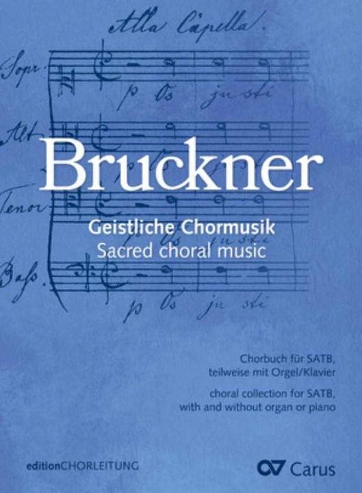 Produktbild Chorbuch Bruckner (Deutsch, Latein, Anton Bruckner, Martin Dücker, Matthias Kreuels, 2023)