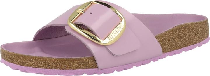 Produktbild Birkenstock Madrid Big Buckle Gold Naturleder Lack schmal (40)