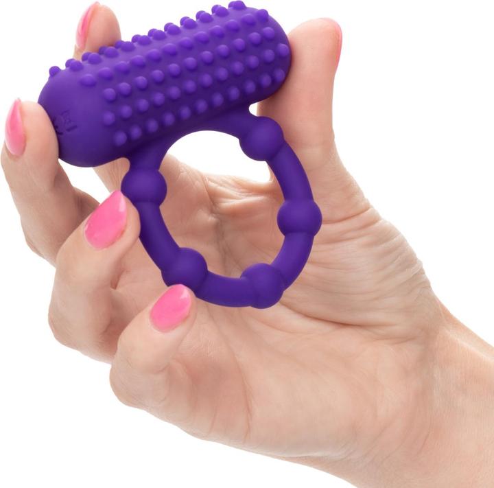 Productafbeelding CalExotics Silicone Oplaadbare 5-kraal Maximus® Ring (6.99 cm)