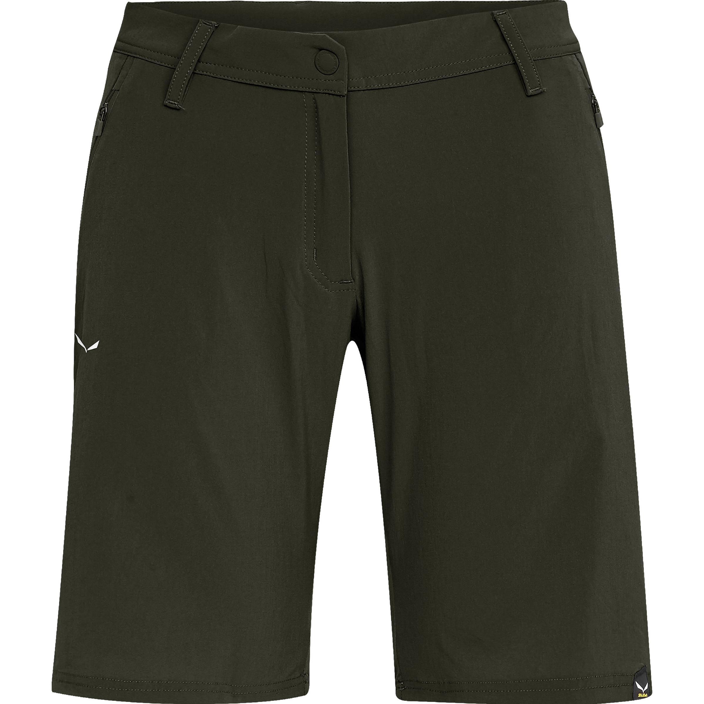 Salewa, Damen, Outdoorhose, Women's Talvena Durastretch Shorts (32), Grün, 32