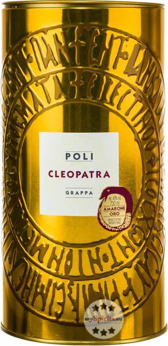 Produktbild Poli Grappa Cleopatra Amarone Oro (1 x 70 cl)