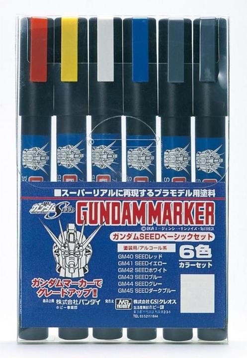 Image du produit Bandai GUNDAM - Gundam Marker GMS-109 Gundam Seed Set