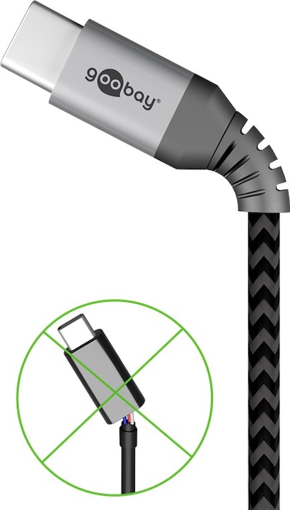 Image du produit Goobay USB C – USB C (1 m, USB 2.0)