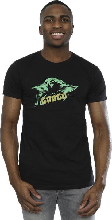 Image du produit Star Wars - T-shirt THE MANDALORIAN GROGU THE CHILD SPLAT - Homme (5XL)