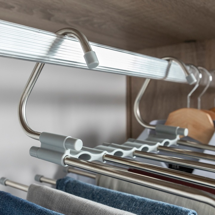 Produktbild InnovaGoods Multi-Kleiderbügel (5 x)