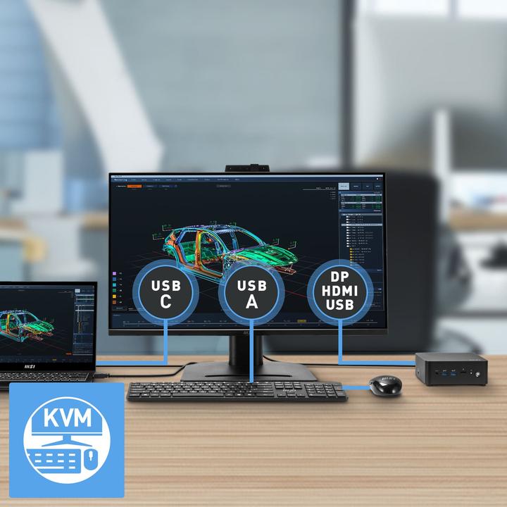 Produktbild MSI PRO MP275QPDG ÉCRAN PLAT DE PC 68,6 CM (27) 2560 X 1440 PIXELS WIDE QUAD HD LCD NOIR (2560 x 1440 Pixel, 27")