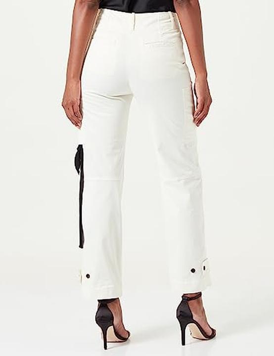 Produktbild Pinko Pantaloni Casual Elastici in Satin Caldo (42)