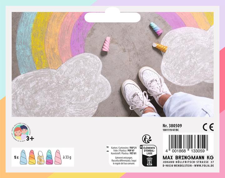 Image du produit Folia Licorne (Multicolore, 5 x)