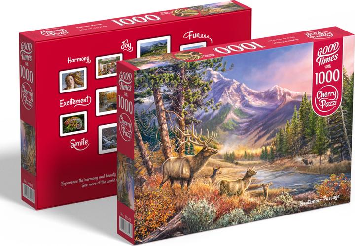 Actual product image Cherry Pazzi Autumn movement puzzle 1000 pieces (1000 pieces)