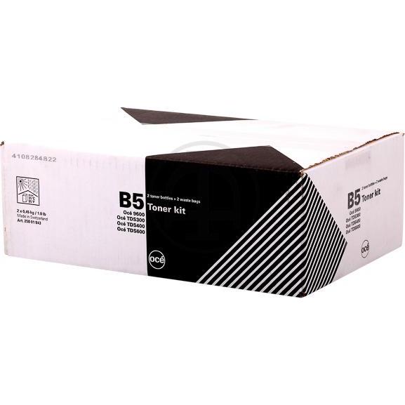 Thumbnail - Canon, Toner, 1070066545B5 Toner schwarz + Resttonerbehälter 450 Gramm VE=2 Schwarz OCE 9600 (BK)