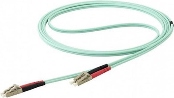 Produktbild StarTech .com 450FBLCLC10 10 m OM4 LC auf LC Multimode Duplex LWL Patchkabel (10 m)