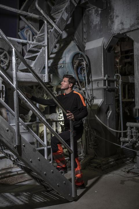 Produktbild Projob Stretch Arbeitshose EN ISO 20471 Klasse 1 moderner Schnitt (44)